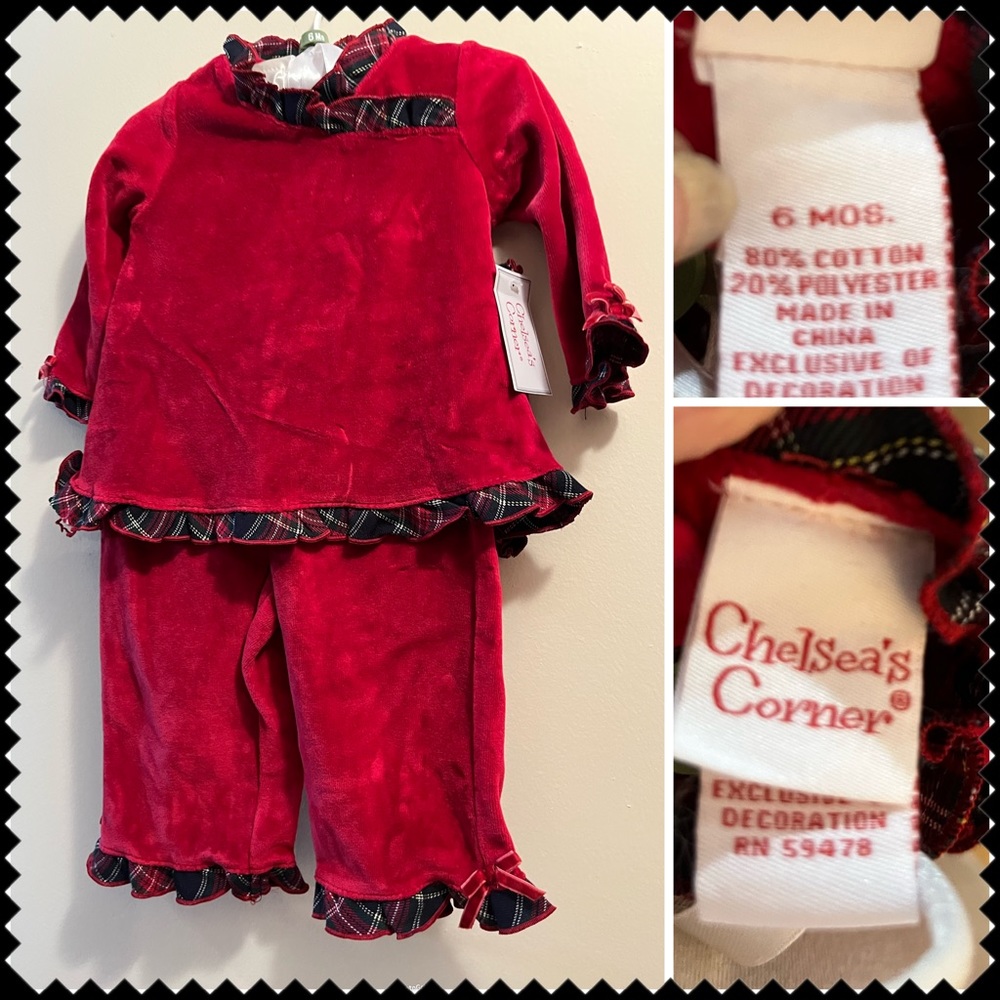 6 mo Christmas loutfit